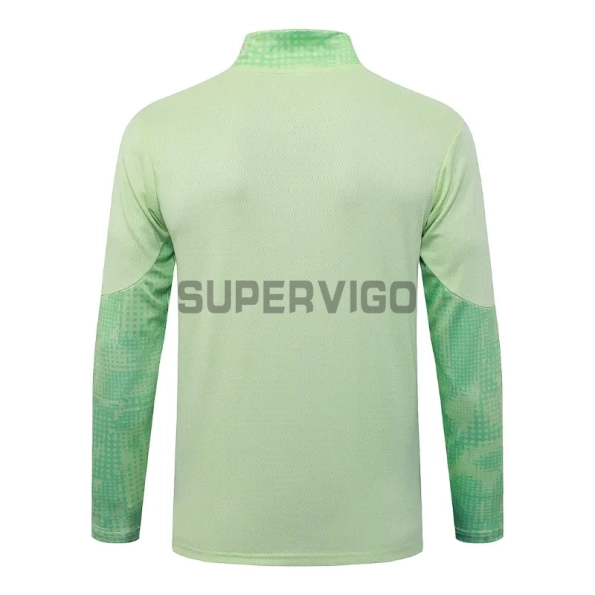 Sudadera De Entrenamiento Manchester City 2025/2026 Verde Claro con Estampado