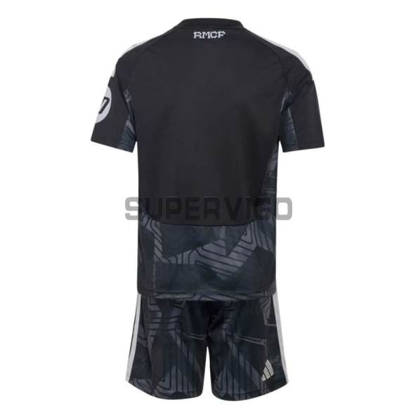 Camiseta de Portero Real Madrid Primera Equipación 2026/2027 Negro Niño Kit