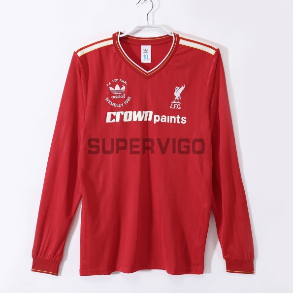 Camiseta Liverpool Primera Equipación Retro 1986/87 ML