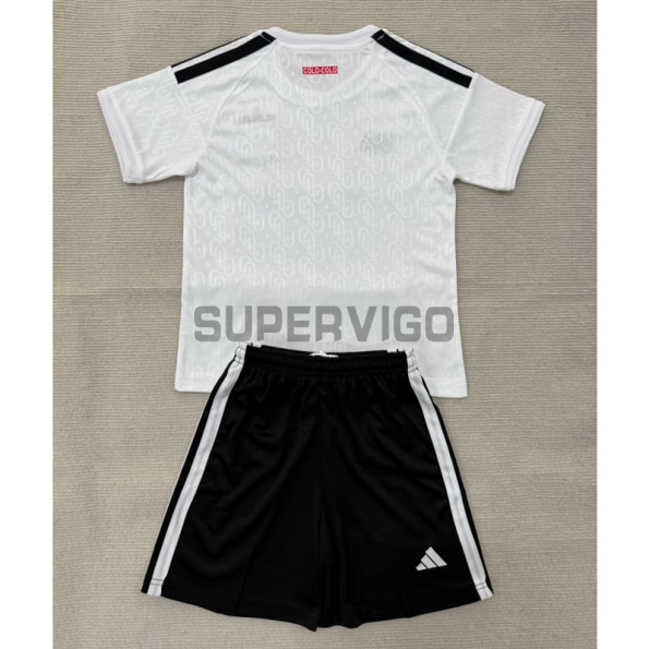 Camiseta Colo-Colo Primera Equipación 2026/2027 Blanco Niño Kit