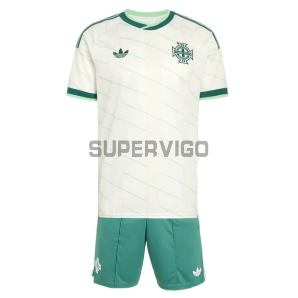 Camiseta Irlanda del Norte Primera Equipación Mundial 2026 Verde Niño Kit