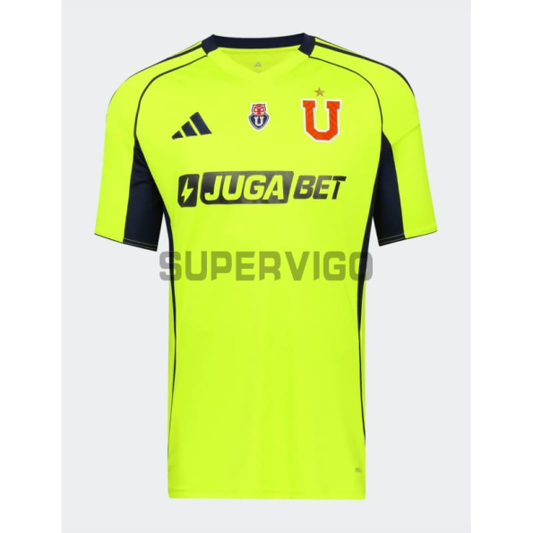 Camiseta Universidad de Chile Tercera Equipación 2025/2026 Amarillo