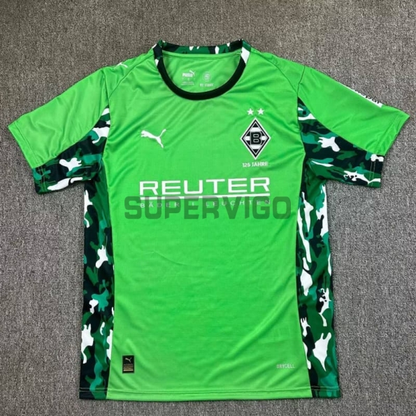 Camiseta Borussia Mönchengladbach Segunda Equipación 2025/2026 Verde