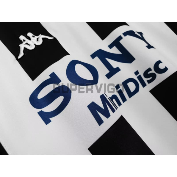 Camiseta Juventus Primera Equipación Retro 1997/98 ML Blanco/Negro
