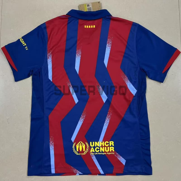 Camiseta Barcelona Cuarta Equipación 2025/2026 Azul/Rojo