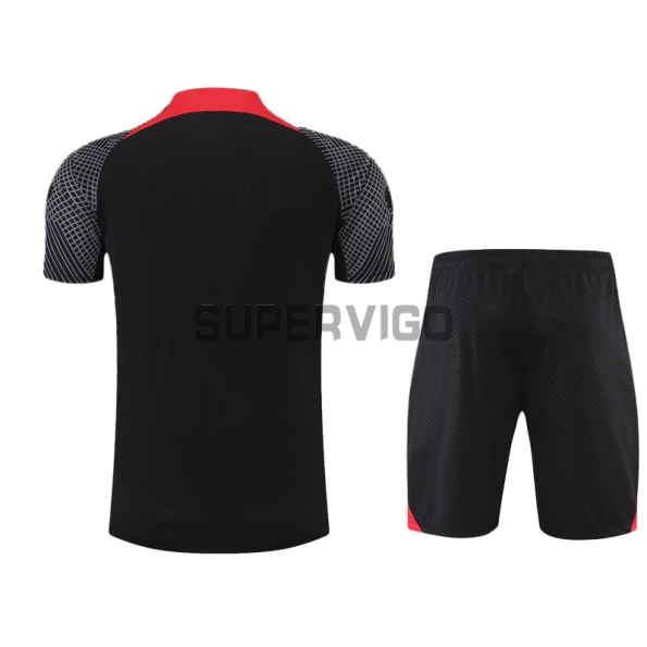 Camiseta de Entrenamiento Liverpool 2022/2023 Kit Negro/Rojo