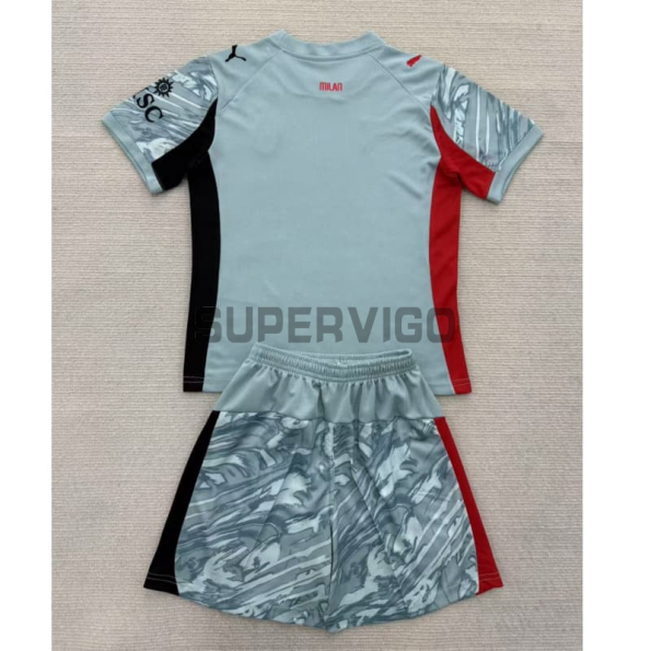 Camiseta AC Milan 2025/2026 Azul/Rojo/Negro