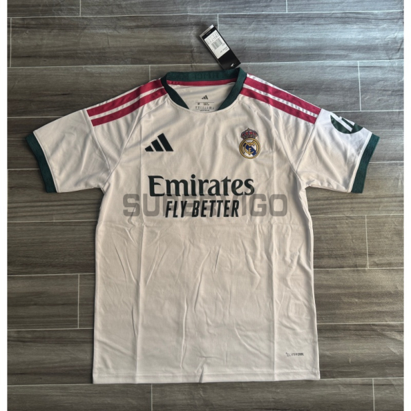 Camiseta Real Madrid Primera Equipación 2026/2027 Blanco con Parche HP