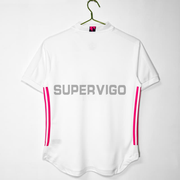 Camiseta Real Madrid Primera Equipación Retro 2020/21 Blanco (EDICIÓN JUGADOR)