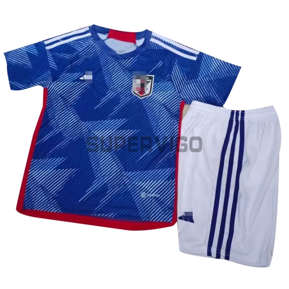 Camiseta Japón Primera Equipación 2022 Niño Kit Mundial
