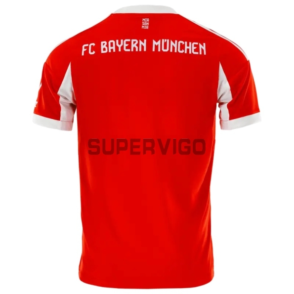 Camiseta Bayern Múnich Primera Equipación 2025/2026 Rojo