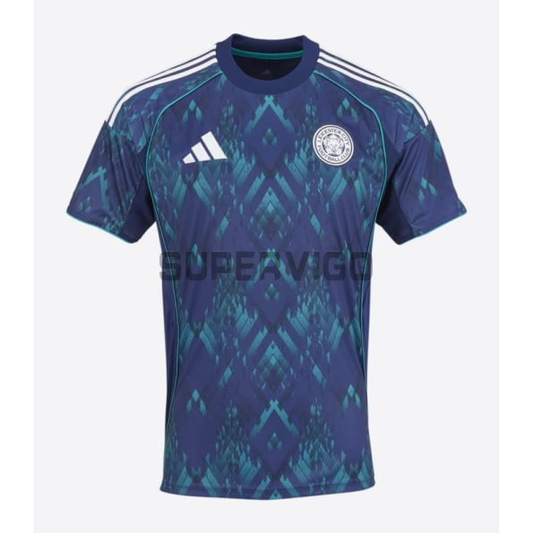 Camiseta Leicester City Segunda Equipación 2025/2026 Azul/Azul Marino