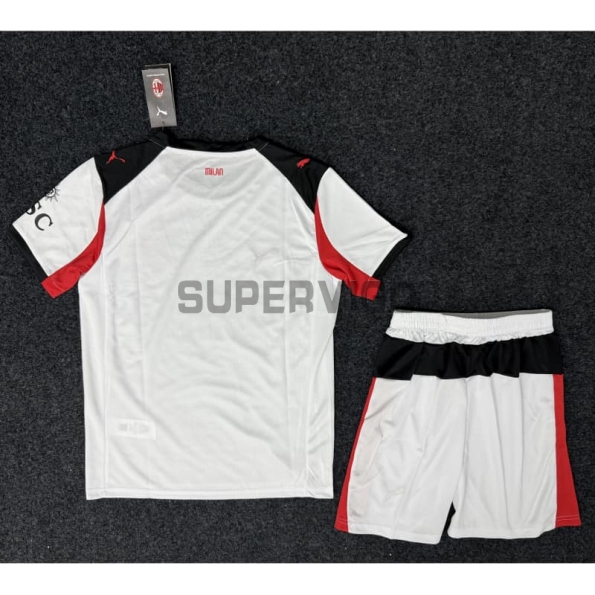 Camiseta AC Milan Segunda Equipación 2025/2026 Blanco