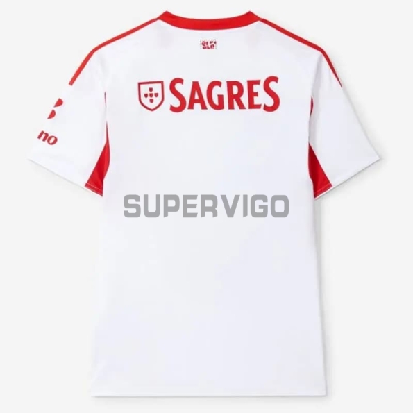 Camiseta Benfica Tercera Equipación 2025/2026 Blanco