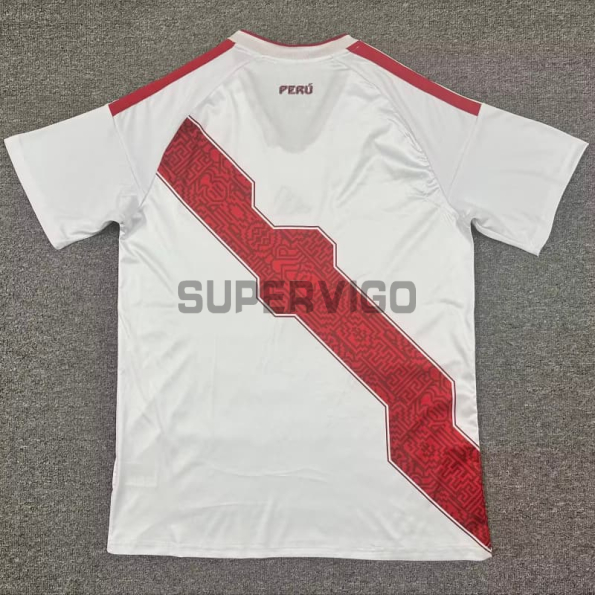 Camiseta Perú Primera Equipación 2026 Blanco