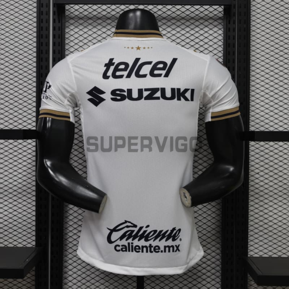 Camiseta Pumas UNAM Segunda Equipación 2026/2027 Blanco (EDICIÓN JUGADOR)
