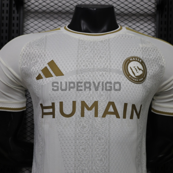 Camiseta Al Nassr Tercera Equipación 2026/2027 Blanco (EDICIÓN JUGADOR)
