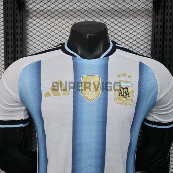 Camiseta Argentina Primera Equipación 2026 Azul/Blanco (EDICIÓN JUGADOR)