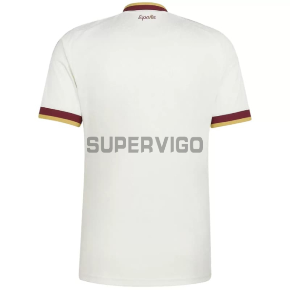 Camiseta España Segunda Equipación Mundial 2026 Blanco 2 Estrellas con FIFA2026