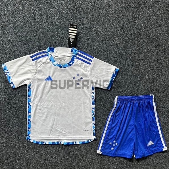 Camiseta Cruzeiro Segunda Equipación 2024/2025 Niño Kit