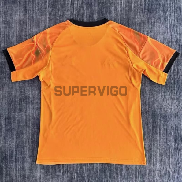Camiseta AS Roma Segunda Equipación 2025/2026 Naranja
