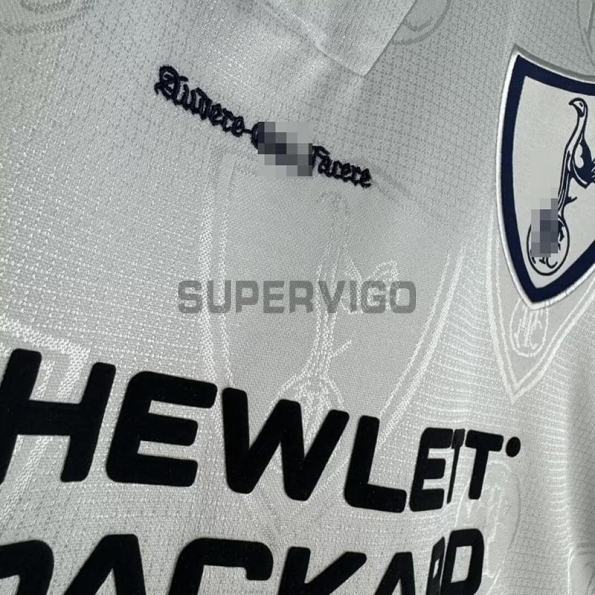 Camiseta Tottenham Hotspur Primera Equipación Retro 1995/97