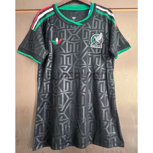 Camiseta México Tercera Equipación Mundial 2026 Negro Mujer