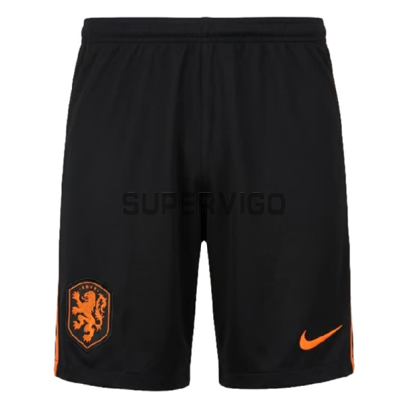 Pantalón Corto Holanda Primera Equipación Mundial 2026 Negro
