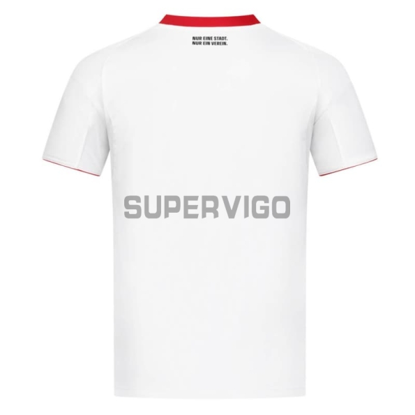 Camiseta Eintracht Fráncfort Segunda Equipación 2025/2026 Blanco