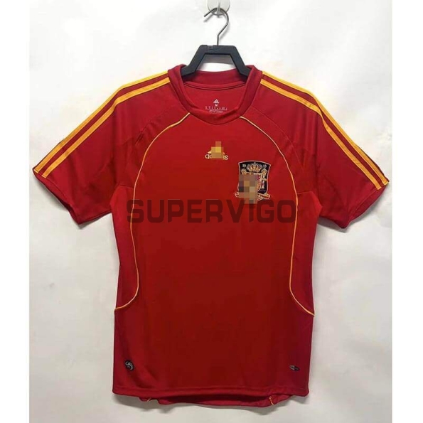 Camiseta España Primera Equipación Retro 2008