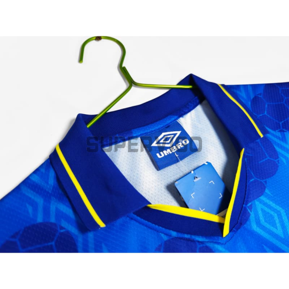 Camiseta Colombia Segunda Equipación Retro 1994 Azul