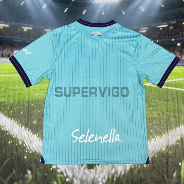 Camiseta Bologna Tercera Equipación 2025/2026 Azul Claro