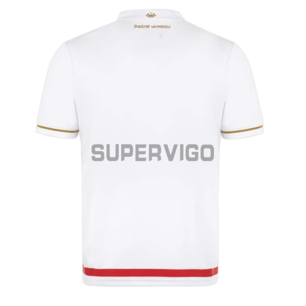 Camiseta Monaco Primera Equipación 2025/2026 Rojo/Blanco