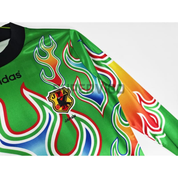 Camiseta de Portero Japón 1998 Retro ML Verde