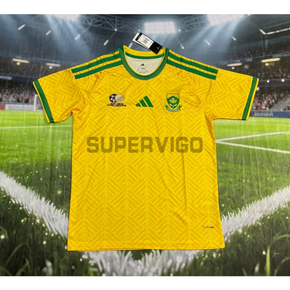 Camiseta Sudáfrica Primera Equipación Mundial 2026 Amarillo