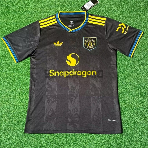 Camiseta Manchester United Tercera Equipación 2025/2026 Negro