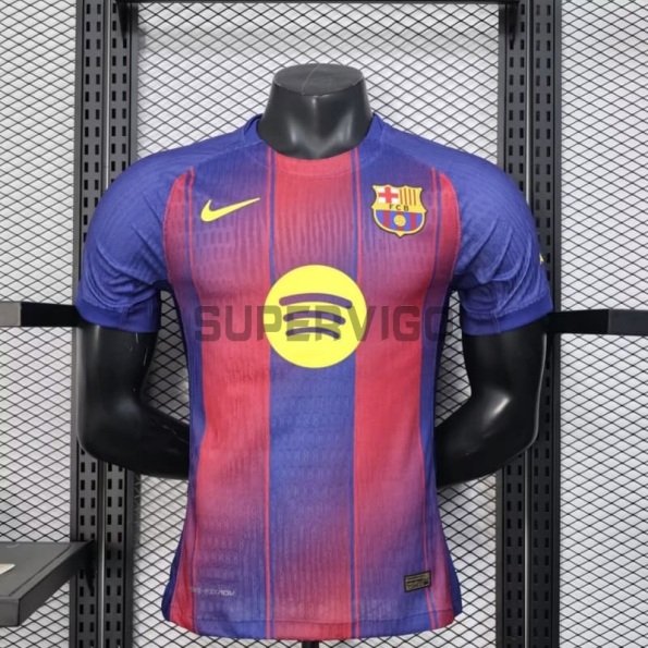 Camiseta Barcelona 2025/2026 Rojo/Azul (EDICIÓN JUGADOR)