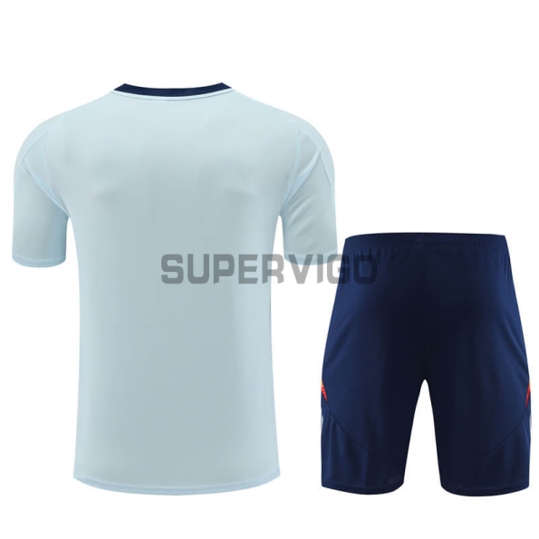 Camiseta de Entrenamiento España 2024 Kit Azul Claro