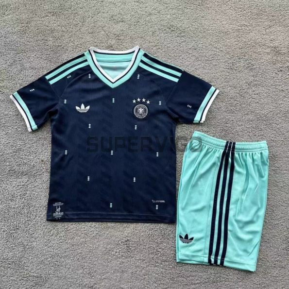 Camiseta Alemania 2026 Azul Niño Kit