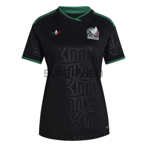 Camiseta México Tercera Equipación Mundial 2026 Negro Mujer