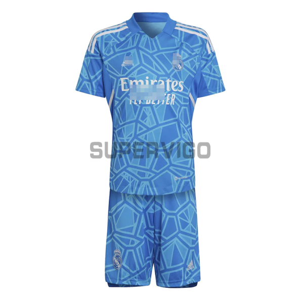 Camiseta De Portero Real Madrid 2022/2023 Azul