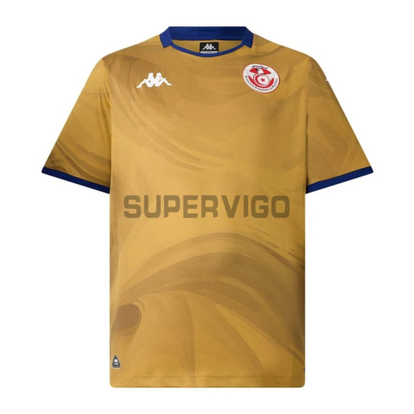 Camiseta Túnez Tercera Equipación Mundial 2026 Oro
