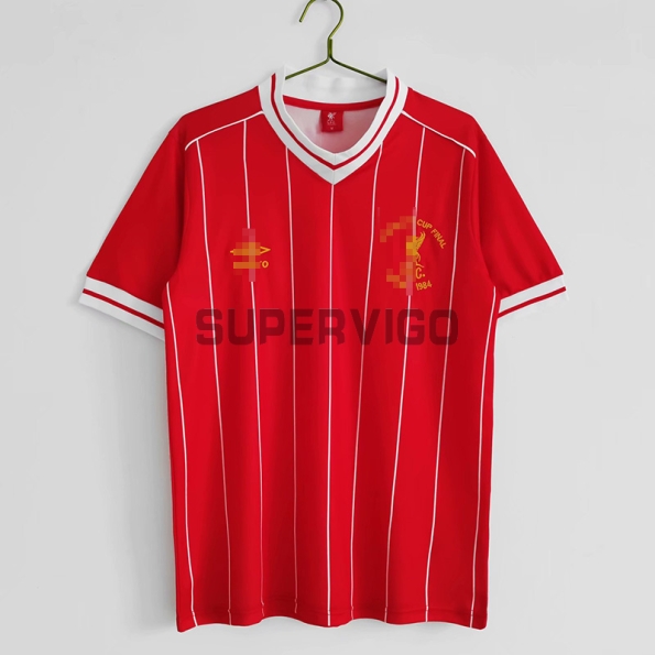 Camiseta Liverpool Primera Equipación Retro 81/82