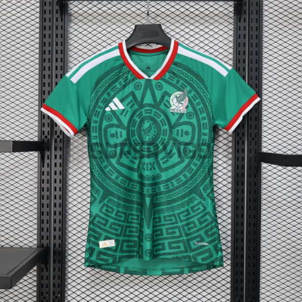 Camiseta México Primera Equipación Mundial 2026 Verde Mujer (EDICIÓN JUGADOR)