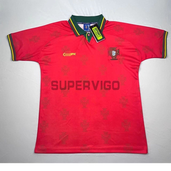 Camiseta Portugal Primera Equipación Retro 1995/96