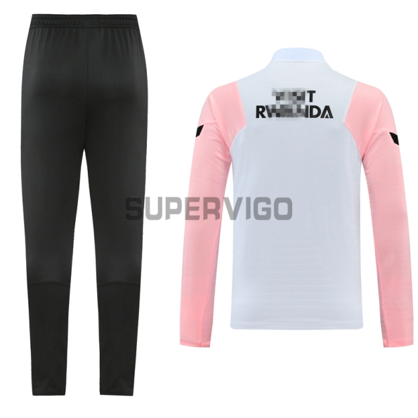 Camiseta de Entrenamiento PSG 2021/2022 Blanco/Rosa