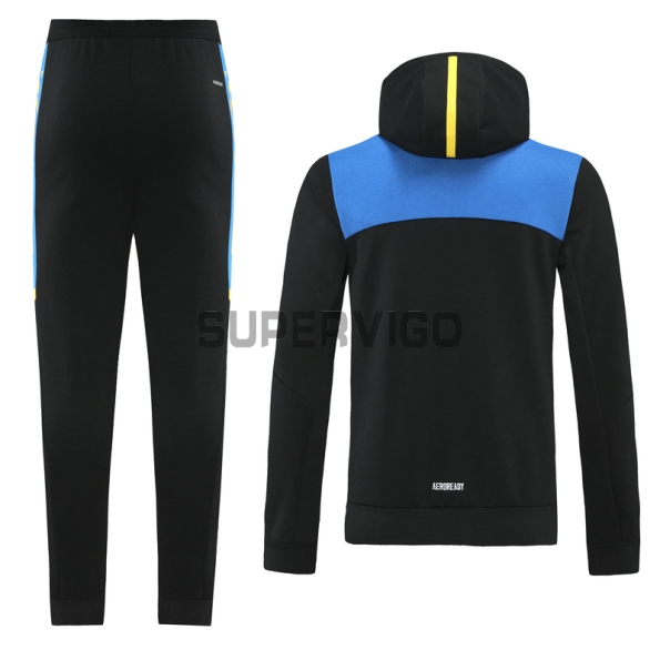 Chaqueta Manchester City 2021/2022 Con Capucha Negro/Verde