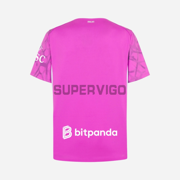 Camiseta de Portero AC Milan Segunda Equipación 2026/2027 Rosa