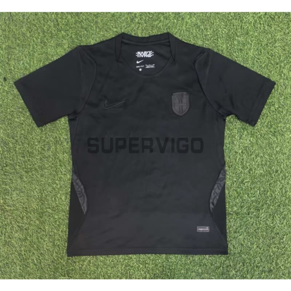 Camiseta Noruega Segunda Equipación Mundial 2026 Negro