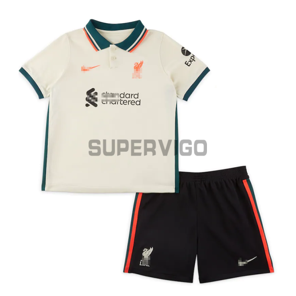 Liverpool Kid's Soccer Jersey Away Kit 2021/2022